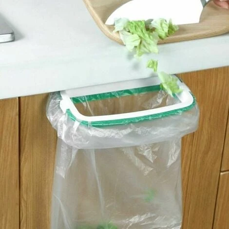 Pieces Hanging Trash Bag Holder, Trash Bag Storage Rack, Trash Bag Holder Trash Holder On Cabinet Door, Kitchen Cupboard Garbage Storage, - Image 3