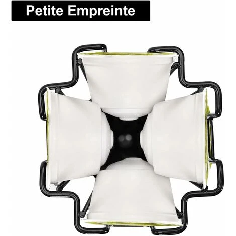 Coffee Capsule Holder, 360 Degree Rotating Coffee Capsule Holder, Rotating Coffee Capsule Dispenser For 24 Capsules, Storage And Organization - 330 X 130MM - Black - Image 4