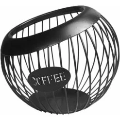 Large Capacity Coffee Pod Holder - Coffee Pod Organizer For Countertop, Bar, Coffee Capsule Storage Basket