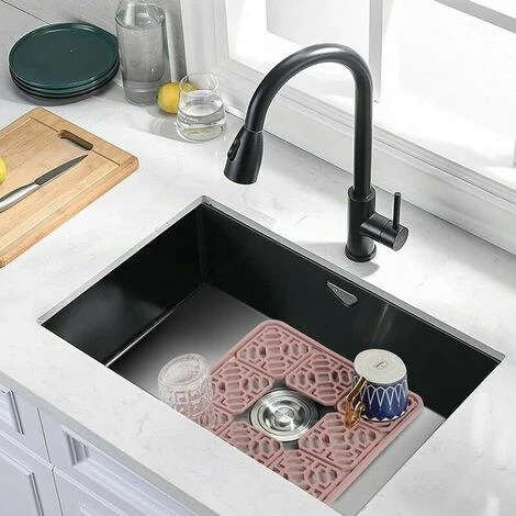 Silicone Sink Insert Sink Insert Silicone Sink Mat 30 X 30 1.2 X Cm Dishwasher Mat For Storing And Drying Cutlery And Dishes. - Image 3
