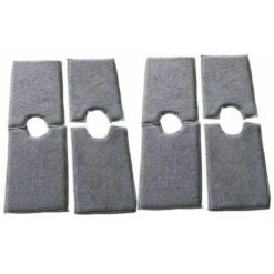 Kitchen Faucet Absorbent Mats 4 Pcs Splash Proof Pad Dish Drying Mat (4615Cm)