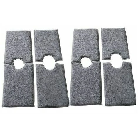 Kitchen Faucet Absorbent Mats 4 Pcs Splash Proof Pad Dish Drying Mat (4615Cm)