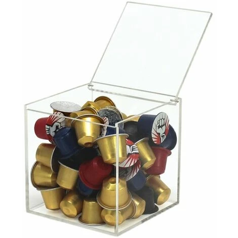 Methacrylate Capsule Holder For Nespresso Or Dolcéguste Capsules Capacity For 50 Nespresso Capsules - Image 2
