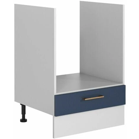 600 Kitchen Oven Housing Unit Cabinet 60cm Cupboard Grey / Navy Blue Copper Nora