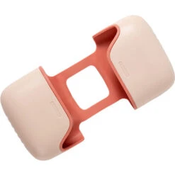 Kitchen Sink Sponge Holder - Plastic Saddle - Brush And Sponge Holder Organizer With Drain - Double Sink Saddle By Crazy Chef