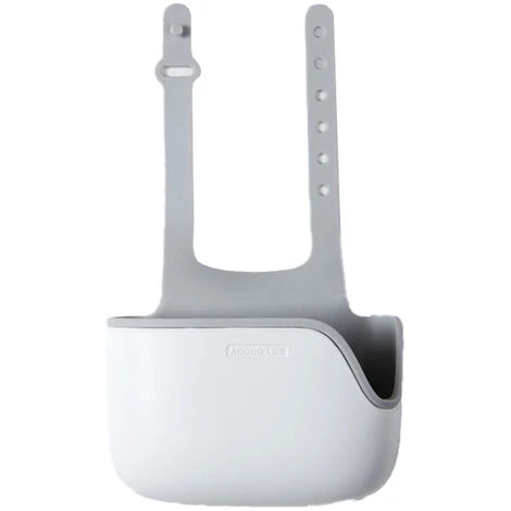 Kitchen Sink Sponge Holder For Kitchen Sink Faucet Hanging Basket Organizer For Sponge, Brush, Soap And Towel