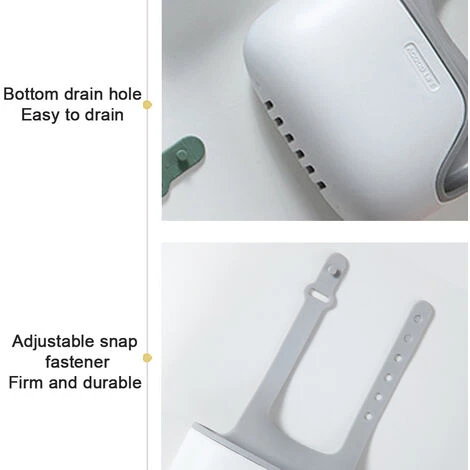 Kitchen Sink Sponge Holder For Kitchen Sink Faucet Hanging Basket Organizer For Sponge, Brush, Soap And Towel - Image 3