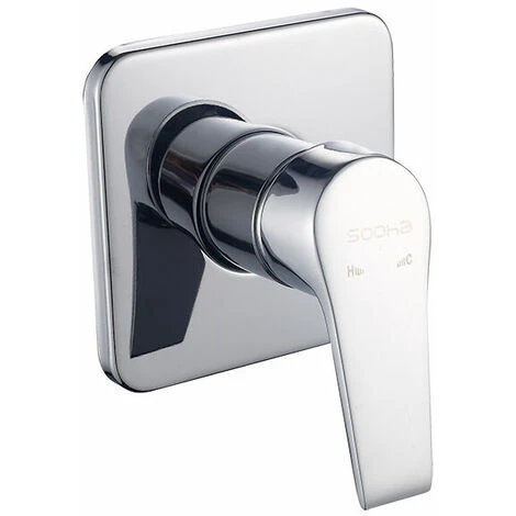 Concealed Shower Mixer Tap Wall Mounted Copper Concealed Concealed Hot And Cold Three Way Rain Shower, Shower Switch