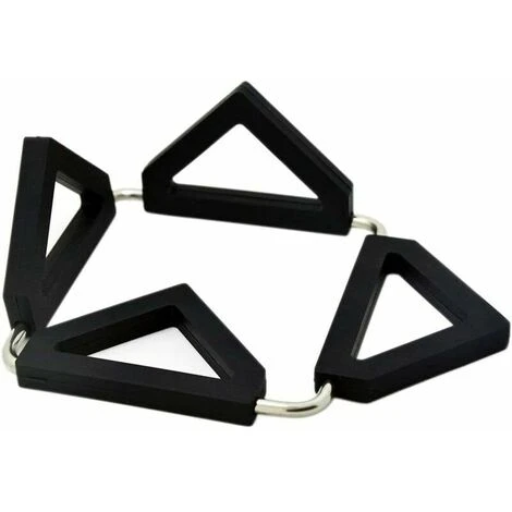 Silicone And Stainless Steel Extendable Trivets European Home Stainless Steel Silicone Insulated Table Mat Trivet - Image 4