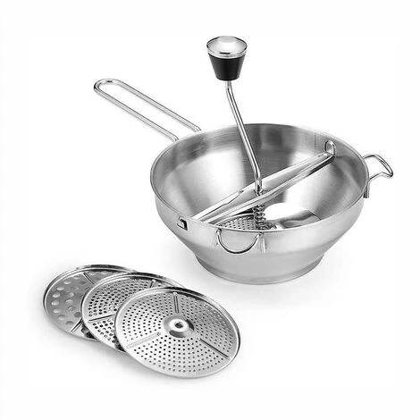 Potato Masher Stainless Steel Vegetable Fruit Pressing Tool Pumpkin Mill Food Pounding Kitchen A