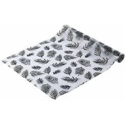 Kitchen Drawer Protector, EVA Non-Slip Drawer Mat, Plastic Fridge Mat, Waterproof Sink Bottom Mat, Table Protector Mat For Cupboard, Shelves, Shoe Rack -Leaf ZQYRLAR