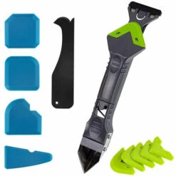 In 1 Silicone Grout Smoother New Upgrade Caulk Glass Glue Corner Scraper Silicone Sealant Finishing Tool Grout Scraper