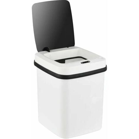 13L Large Capacity Automatic Trash Can, Touchless Odor Protection With Motion Sensor, 3 Opening Lid, For Kitchen Bedroom Bathroom - Image 2